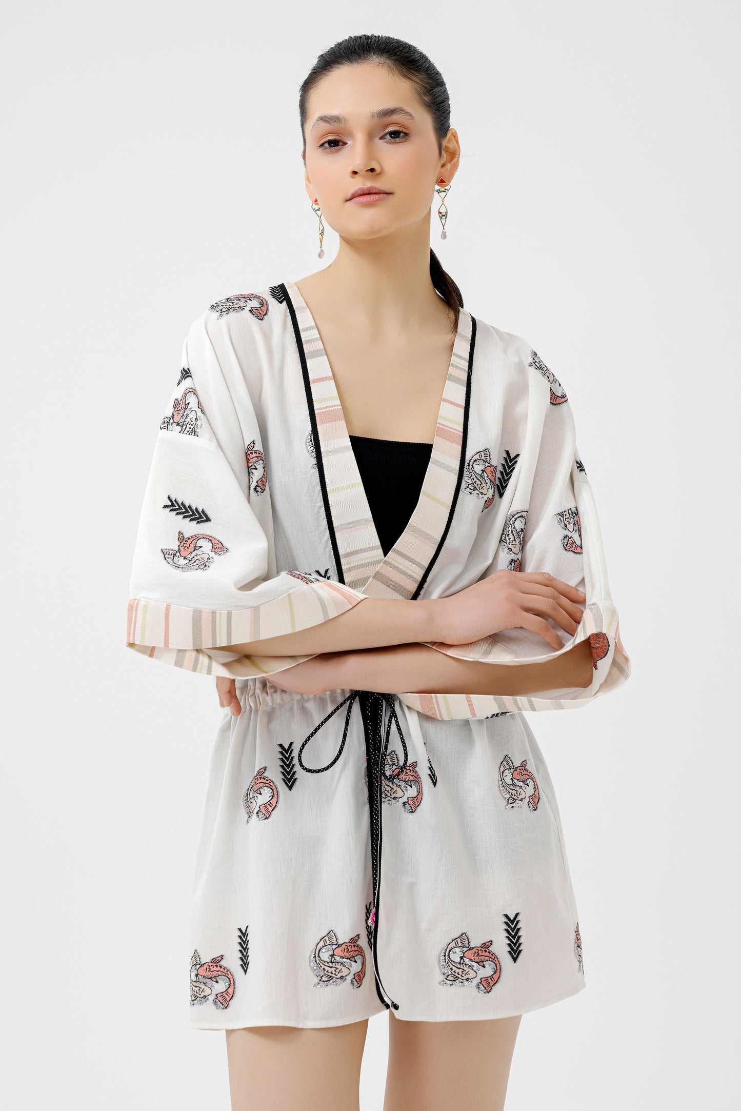 Desenli Kaftan
