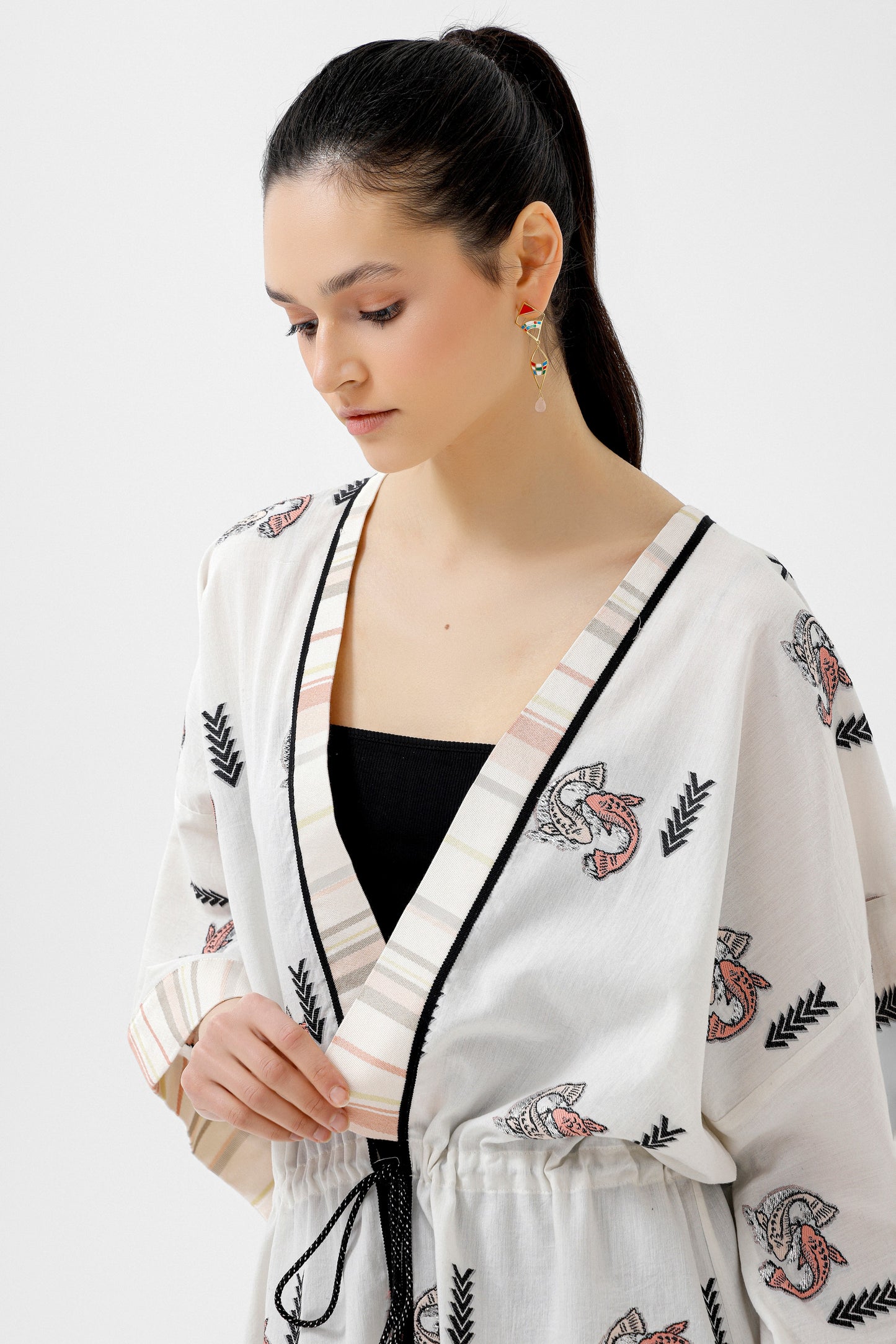 Desenli Kaftan