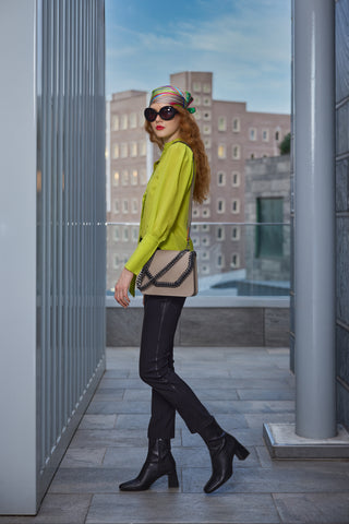 Zincir Detaylı Crossbody Çanta