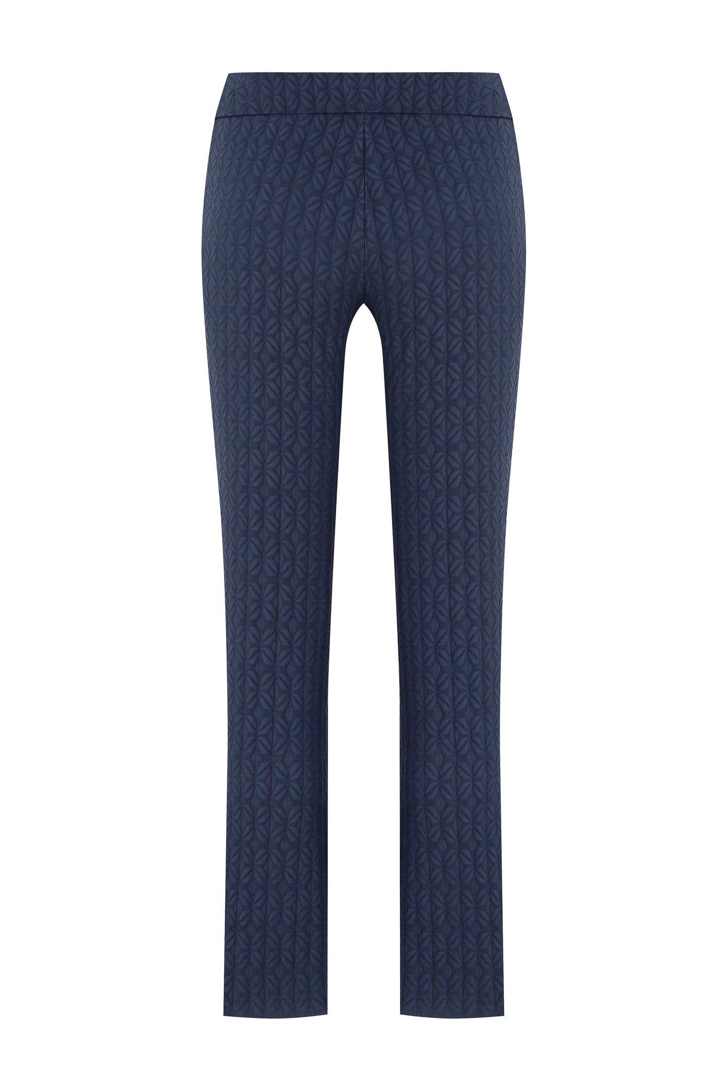 Lacivert Jakarlı Pantolon