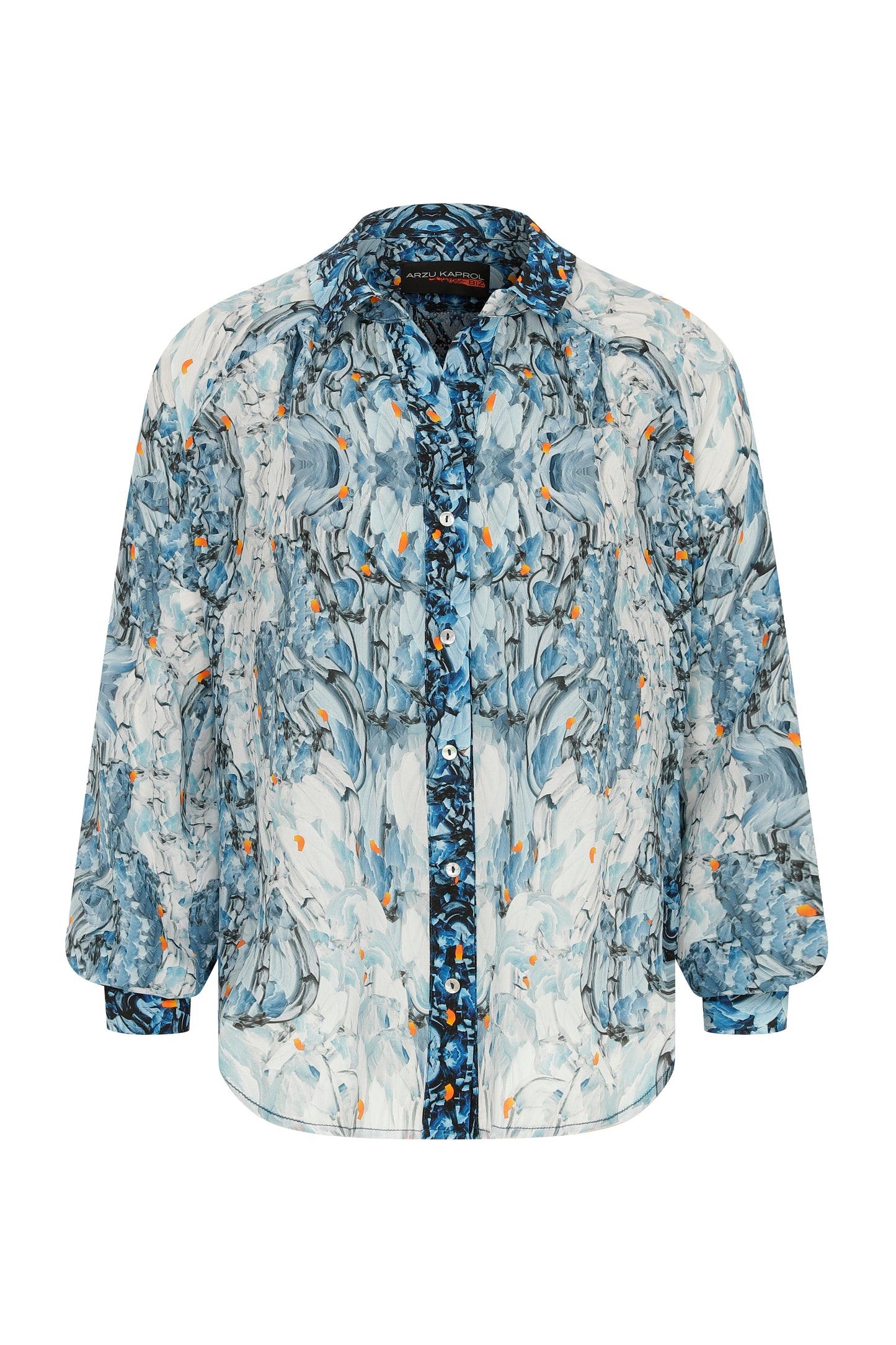 Arzu Kaprol AW 22-23 Homage to Humanity İpek Bluz