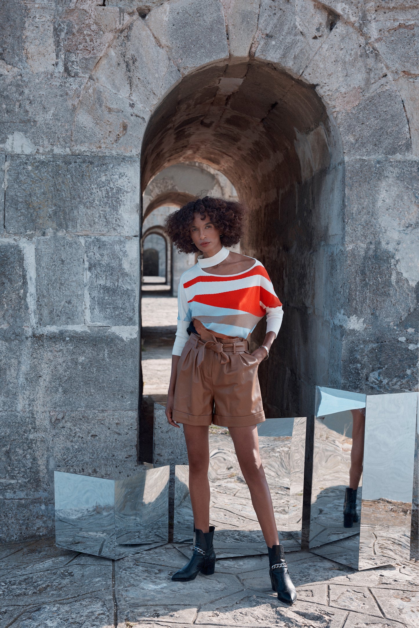 Arzu Kaprol - Biz AW'21-22 Truvakar Kol Triko Bluz