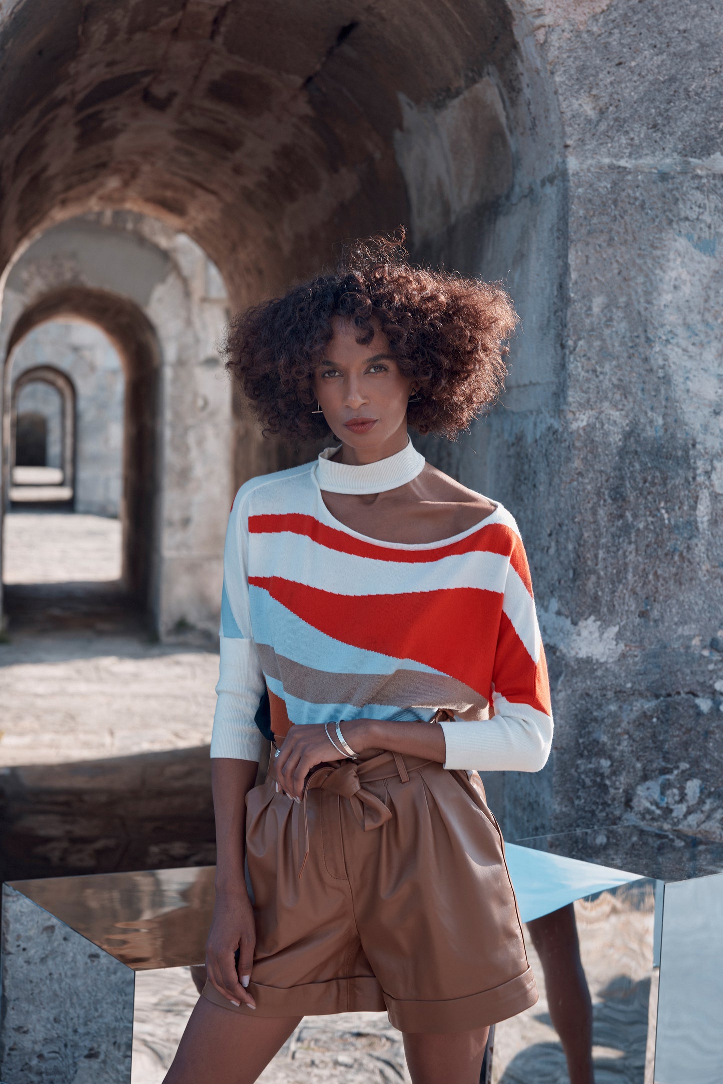 Arzu Kaprol - Biz AW'21-22 Truvakar Kol Triko Bluz