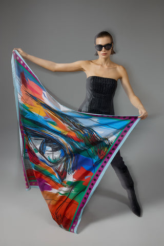 140x140 Şal Eşarp Modelleri ile Şıklığı Buluşturun