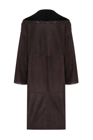Mink Sherling Poncho