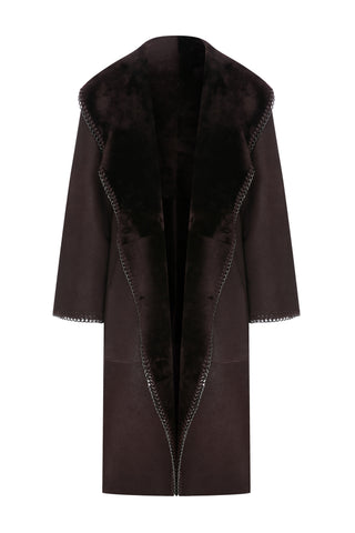 Mink Sherling Poncho