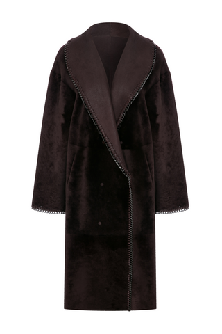 Mink Sherling Poncho