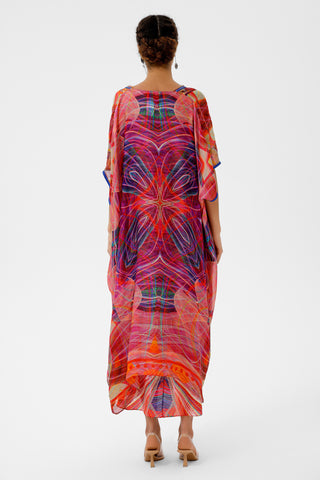 Astral Purple Ipek Kaftan
