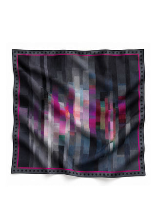 Dream City Fushia 140x140 cm Yün Eşarp