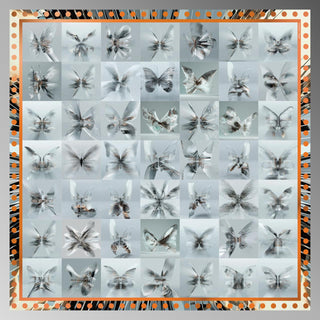 La Famiglia 90x90 İpek Eşarp