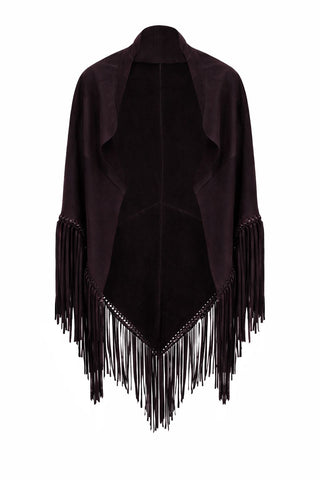 Double-Sided Leather Scarf