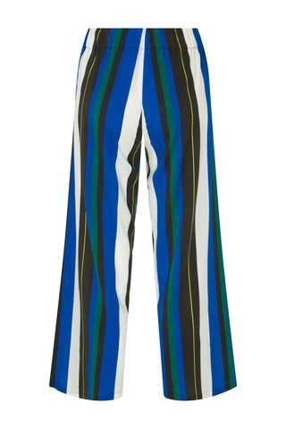 Striped Silk Trousers