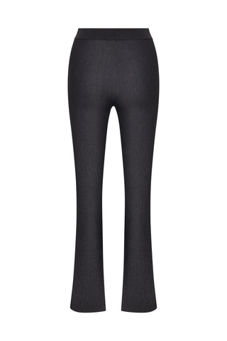 Antrasit Kemer Detaylı Straight Fit Denim Pantolon