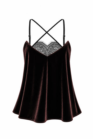 Dantel Detaylı Bordo Bluz (Copy)